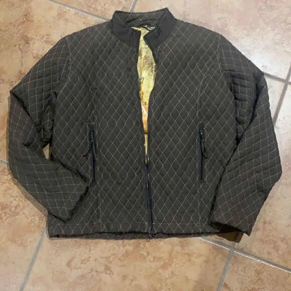Ethyl Denim quilted jacket  - Picture 1 of 6